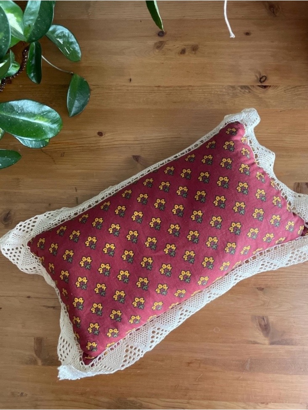 Vintage Tapestry Throw Pillow